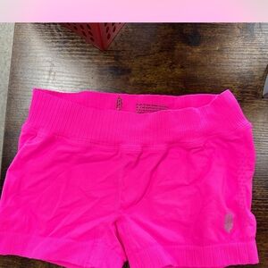 Women's Pink Athletic Shorts